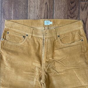 J. Crew Men's Mustard Corduroy Pants